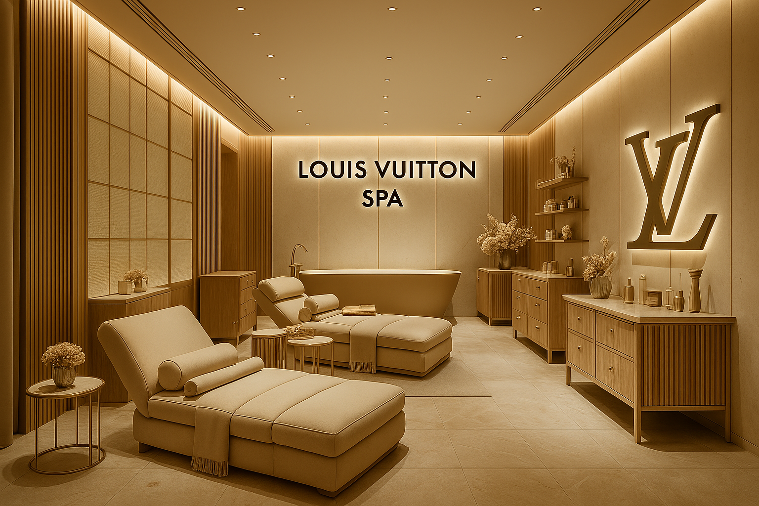 SPA Louis Vuitton Business Lounge Spa